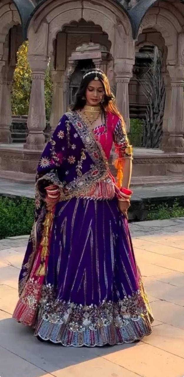 PC 530 Georgette Wholesale wedding lehenga cholis